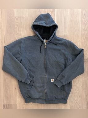 Carhartt Insulated Full Zip Hooded Sweater Jacket J149 CHH